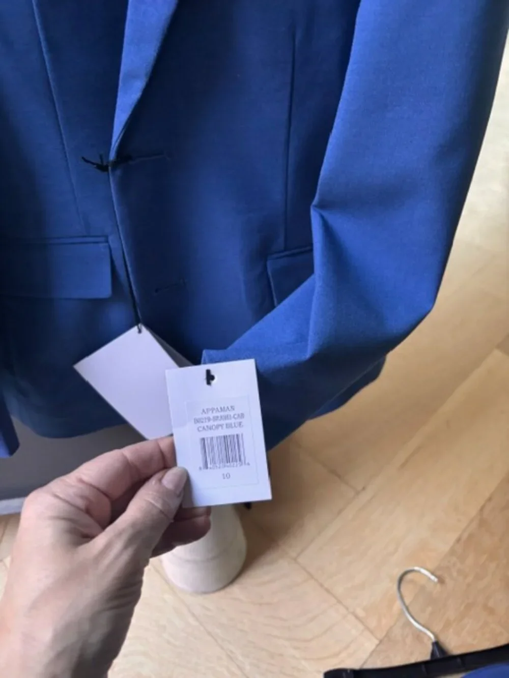 NWT Appaman Boys Suit Set Size 10 - Linen Canopy Blue Suit Set